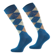 Podkolanówki jeździeckie Comodo Karo Design