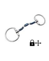 Wędzidło oliwkowe FAGER Nils Sweet Iron - podwójnie łamane