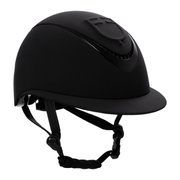 Kask z szerokim daszkiem Equestro Embossed logo