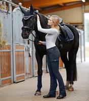 Bryczesy damskie z pełnym lejem silikonowym ELT Cargo Silicone Micro Jodhpurs