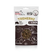 Smaczki dla psa z dzikiem Syta Micha Trenerki 80g