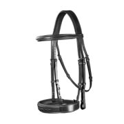 Ogłowie z nachrapnikiem angielskim Dy'on Hunter Collection USKDAL