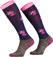 Podkolanówki jeździeckie Comodo Technical Soft Unicorn