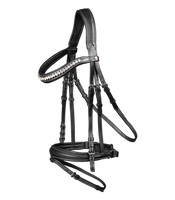 Ogłowie z nachrapnikiem szwedzkim Waldhausen Supersoft Joy