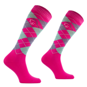 Podkolanówki jeździeckie Comodo Karo Thin