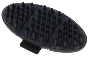 Zgrzebło gumowe z wypustkami Covalliero Flex 2K