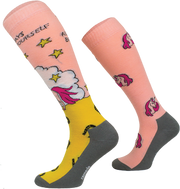 Podkolanówki jeździeckie Comodo Funny Design - Jednorożec