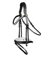 Ogłowie z nachrapnikiem szwedzkim Waldhausen S-Line Timeless