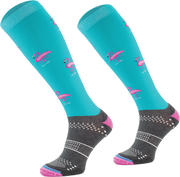 Podkolanówki jeździeckie Comodo Technical Soft Flamingo