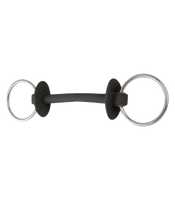 Wędzidło zwykłe Beris - proste 18 mm ze zintegrowanymi ślinankami