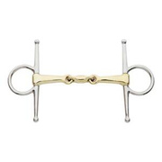 Wędzidło z wąsami Kavalkade KavalBits - podwójnie łamane