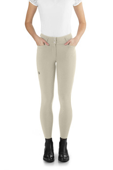 Bryczesy damskie z kolanowym lejem silikonowym EGO7 CA