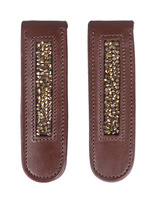 Ozdobne klipsy do oficerek QHP Lupine