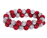 Scrunchie do włosów QHP Strass