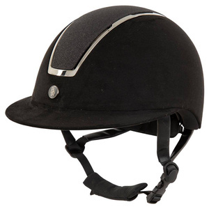 Kask z szerokim daszkiem BR Omega Microfiber Glitter