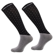 Podkolanówki jeździeckie Comodo Microfiber Dots