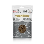 Smaczki dla psa z jeleniem Syta Micha Trenerki 80g
