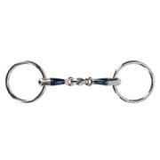Wędzidło zwykłe QHP Sweet Iron - podwójnie łamane