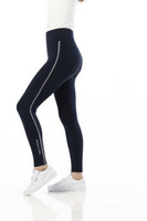 Legginsy damskie z pełnym lejem silikonowym EQUITHÈME VIOLETTE