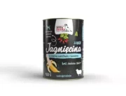 Karma mokra dla szczeniąt Syta Micha -  Jagnięcina z czarną marchwią i bananem 
