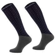 Podkolanówki jeździeckie Comodo Microfiber Dots