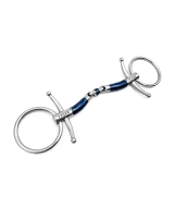 Wędzidło zwykłe z wąsami FAGER Marcus Sweet Iron - podwójnie łamane