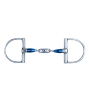 Wędzidło D-ring Waldhausen Sweet Iron - podwójnie łamane