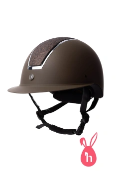 Kask jeździecki z szerokim daszkiem Horze Aurora