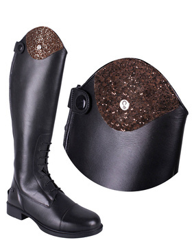 Top cholewki do oficerek Romy Junior QHP Sparkle
