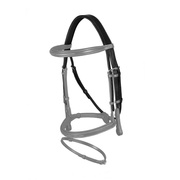 Część potyliczna z podwójnymi paskami do wędzidła Dy'on US Collection US01K