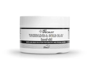 Glinka wzmacniająca linię białą i podeszwę kopyta konia Jump it Hoof Aid WHITE LINE & SOLE CLAY