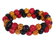 Scrunchie do włosów QHP Strass