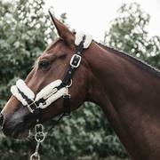 Kantar podszyty futrem Kentucky Horsewear Nylon Sheepskin