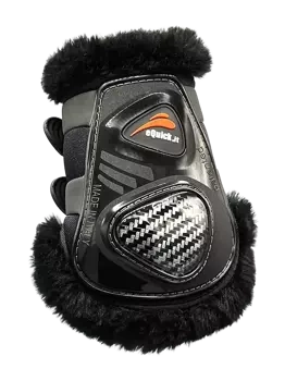 Ochraniacze tylne z futrem eQuick eCarbon Shock Fluffy
