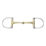 Wędzidło D-ring Kavalkade KavalBits - pojedynczo łamane