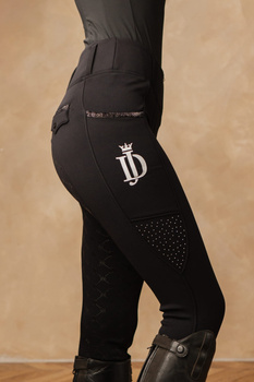 Legginsy zimowe z pełnym lejem silikonowym JD ATTACK Luna