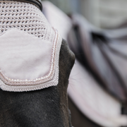 Nauszniki klasyczne Kentucky Horsewear Velvet Pearls