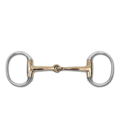 Wędzidło oliwkowe Waldhausen Solid Curpis - pojedynczo łamane