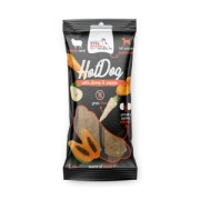 Hot Dog do żucia dla psa Syta Micha - warzywa z papają w skórze owcy 