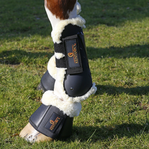 Ochraniacze przednie z futrem Kentucky Horsewear Sheepskin Air Tendon