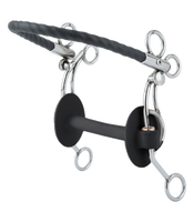 Tandem ze skórzanym narchrapnikiem Beris Prime - prosty