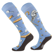 Podkolanówki jeździeckie Comodo Funny Design - Hobby Horse 2