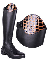 Top cholewki do oficerek Romy Junior QHP Croco