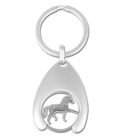 Breloczek z żetonem do koszyka Waldhausen