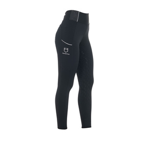 Legginsy jeździeckie z pełnym lejem silikonowym Equestro