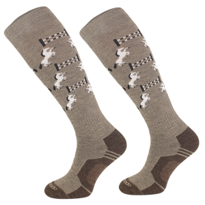 Podkolanówki jeździeckie z wełny merynosa Comodo Merino 