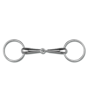 Wędzidło zwykłe Waldhausen Hollow - pojedynczo łamane