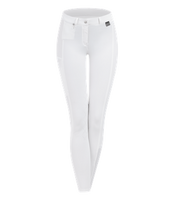 Bryczesy konkursowe z kolanowym lejem silikonowym ELT Micro Sport 