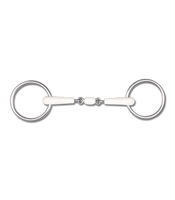 Wędzidło zwykłe Waldhausen Equimouth - podwójnie łamane