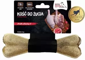 Kość do żucia dla psa Syta Micha - Kaczka z maliną MAXXI
